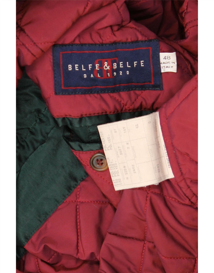 Jachetă de vânt cu glugă pentru bărbați Belfe & Belfe IT 48 Poliester verde mediu