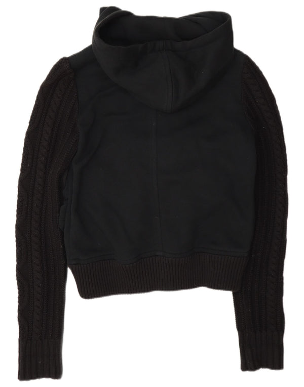 Pulover Iceberg pentru femei, cu fermoar, IT 44, bumbac, albastru bleumarin mediu