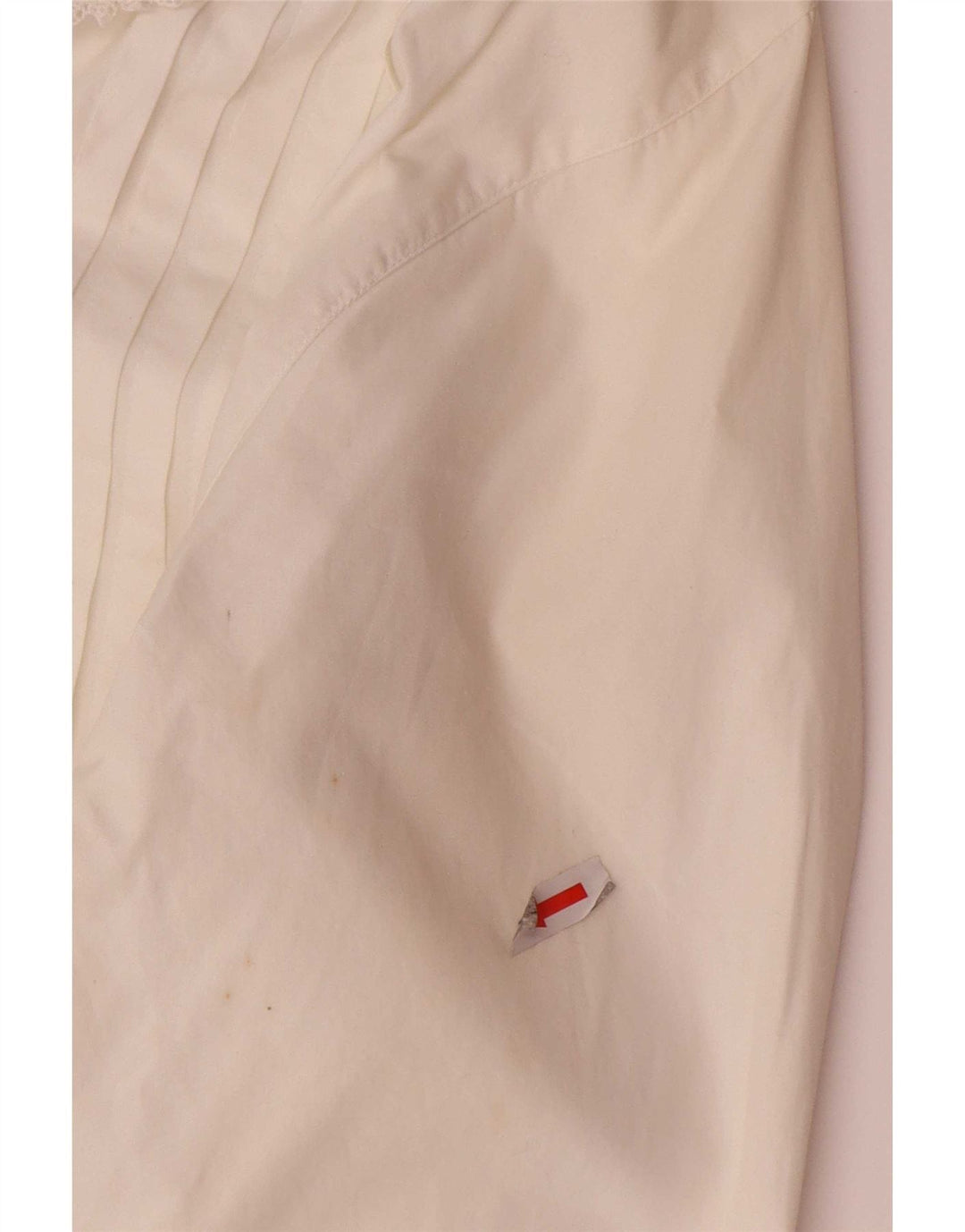 Cămașă Tuxedo pentru femei Benetton UK 12 Medium White