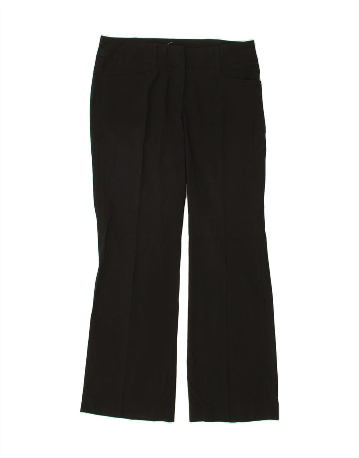 MICHAEL KORS Womens Bootcut Casual Trousers US 4 Small W30 L30 Black Vintage Michael Kors and Second-Hand Michael Kors from Messina Hembry 