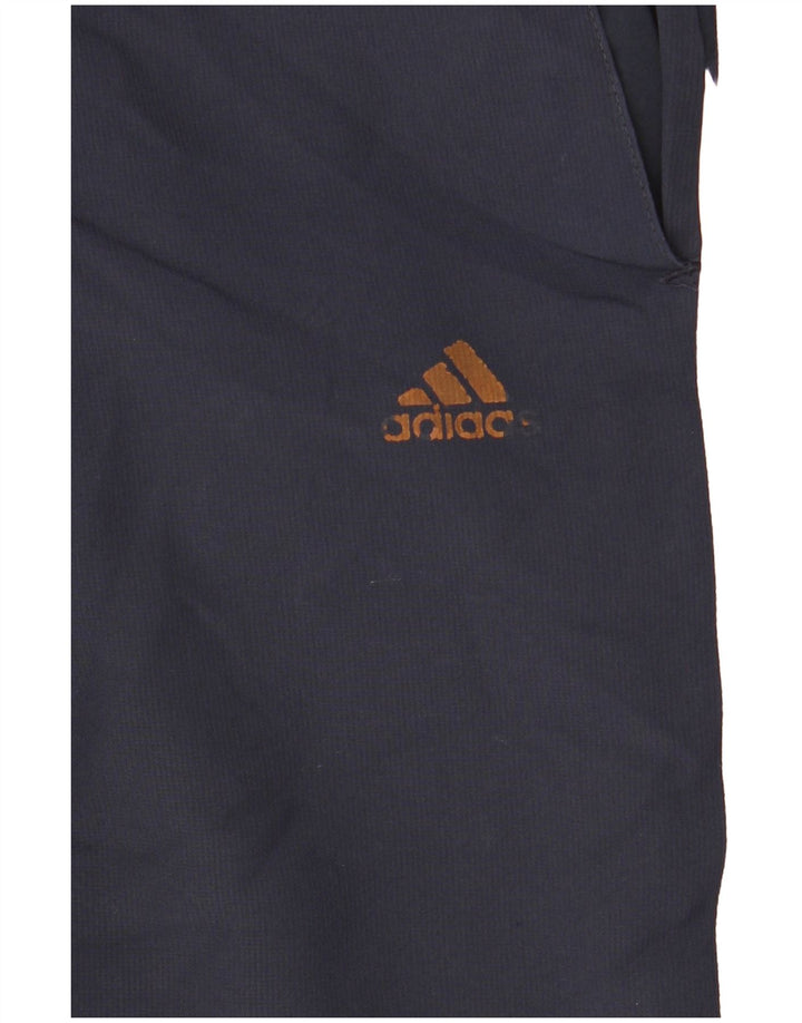 Pantaloni scurți sport pentru bărbați Adidas, mari, albastru, poliester