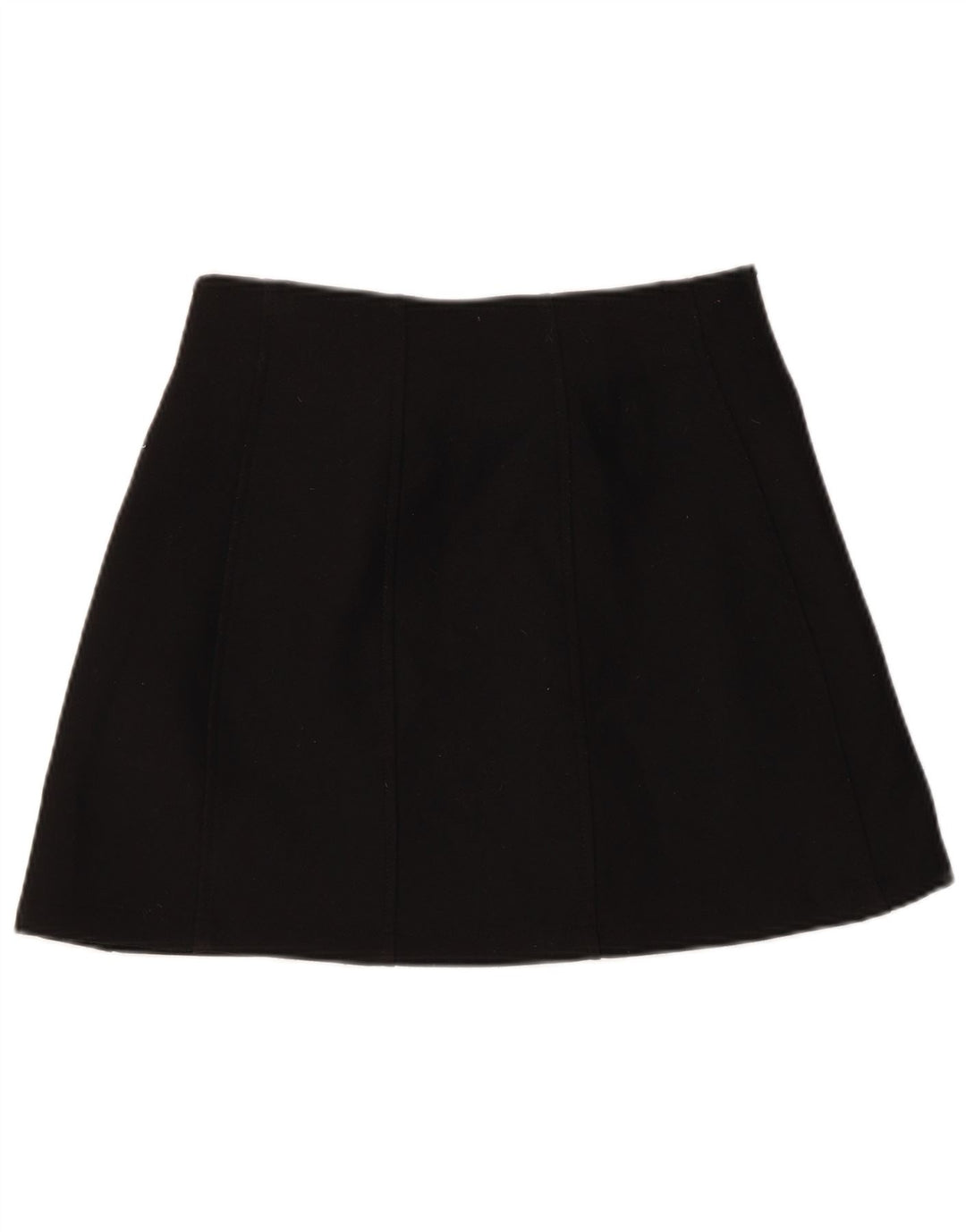 Fusta Mini Zara Femei Mic W26 Poliester Negru