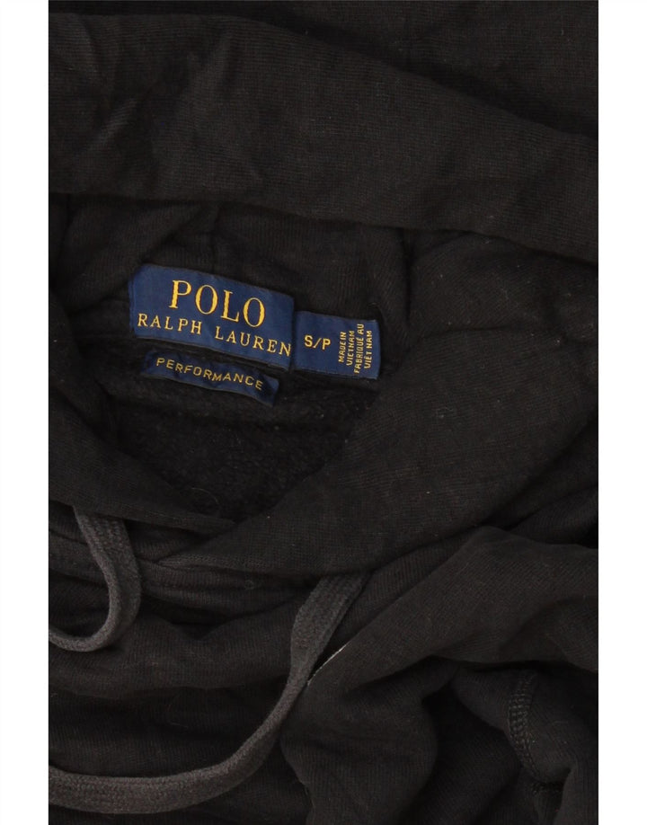 POLO RALPH LAUREN Pulover supradimensionat pentru femei UK 10 Mic Negru