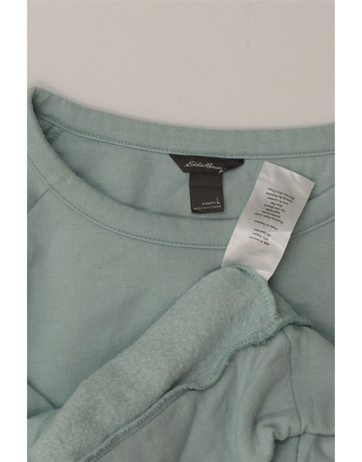 Hanorac pentru femei Eddie Bauer Pulover UK 16 Poliester albastru mare