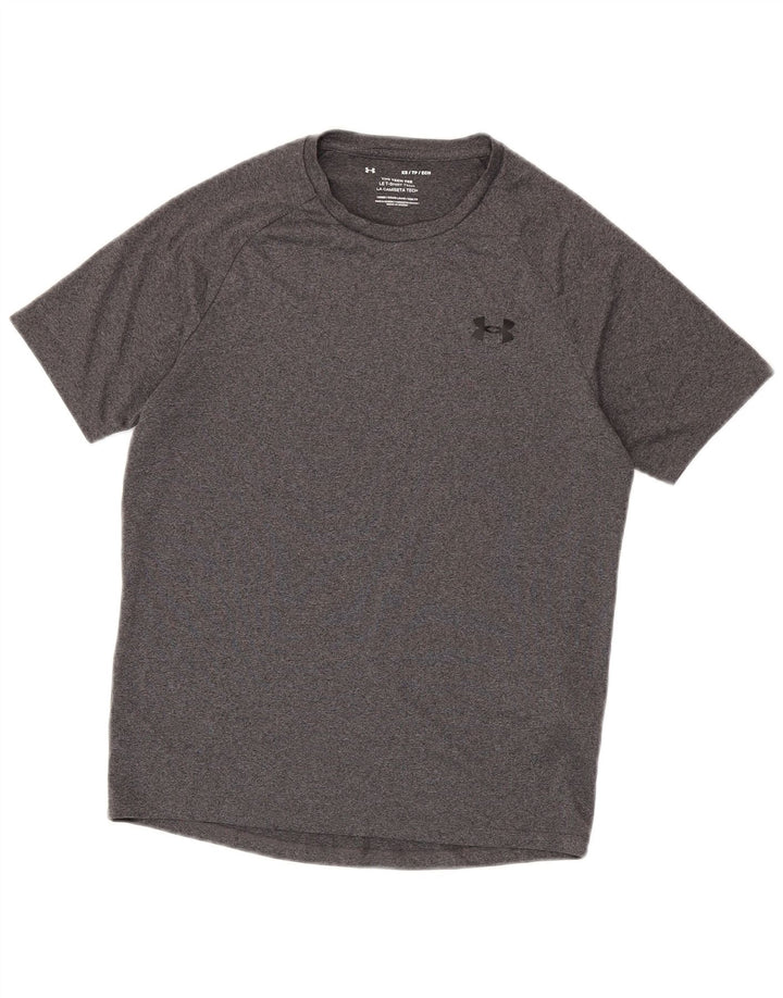Tricou Under Armour pentru bărbați Top XS poliester gri