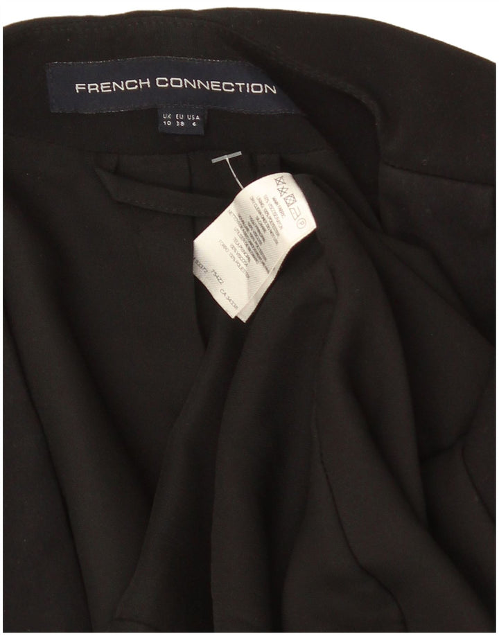 Jachetă cu mâneci 3/4 pentru femei French Connection, deschisă, UK 10, neagră