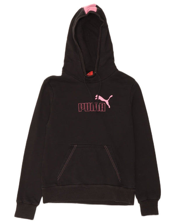 Pulover cu capota cu grafic Puma pentru femei UK 12 Medium Black