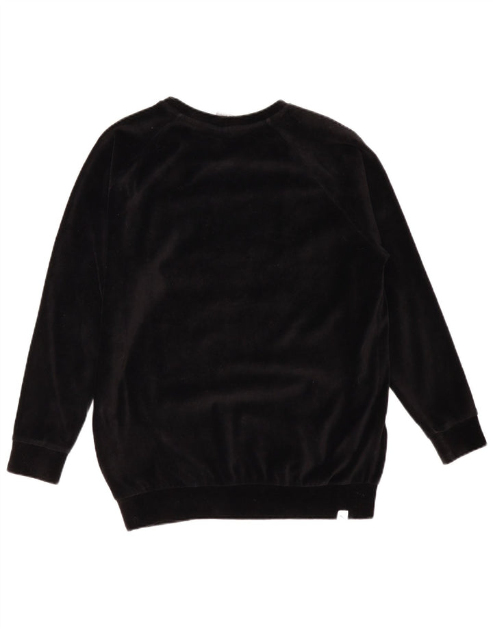 Pulover cu grafic supradimensionat PUMA pentru femei UK 12 bumbac mediu negru