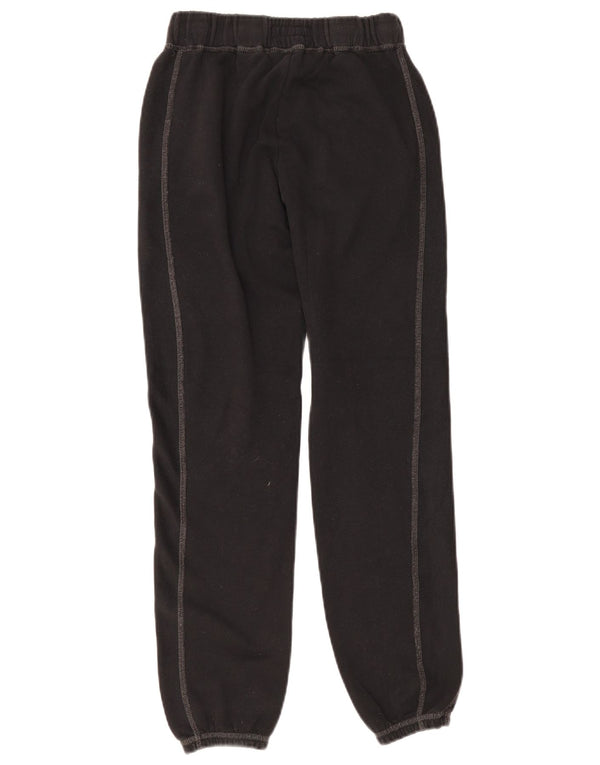 Pantaloni de trening pentru femei Abercrombie & Fitch Pantaloni de jogging UK 4 XS Bumbac negru