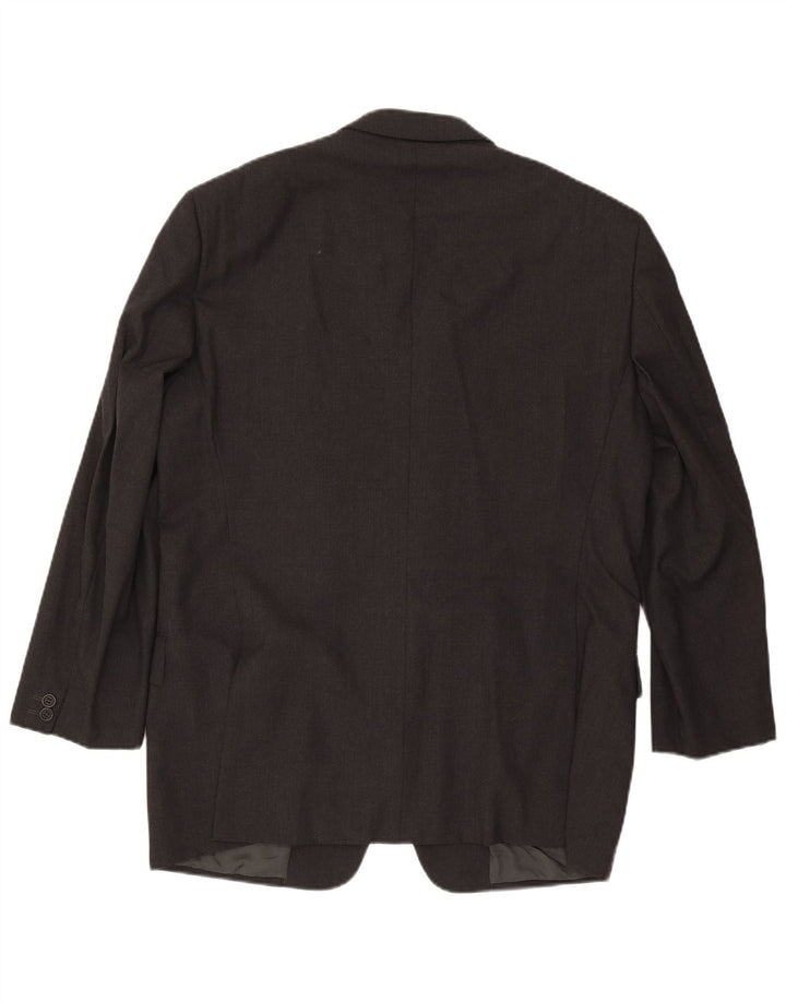 Jachetă Valentino pentru bărbați cu 3 nasturi IT 54 2XL Lână gri