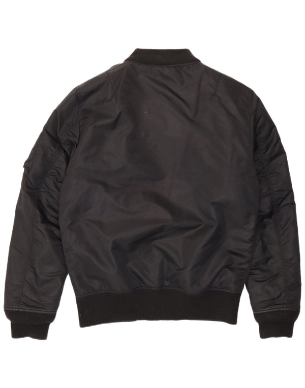 Superdry The Rookie Bomber Jacket pentru bărbați UK 40 Large Black