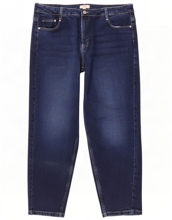 Joules Blugi conici pentru femei UK 16 Large W38 L25 Bleumarin Bumbac