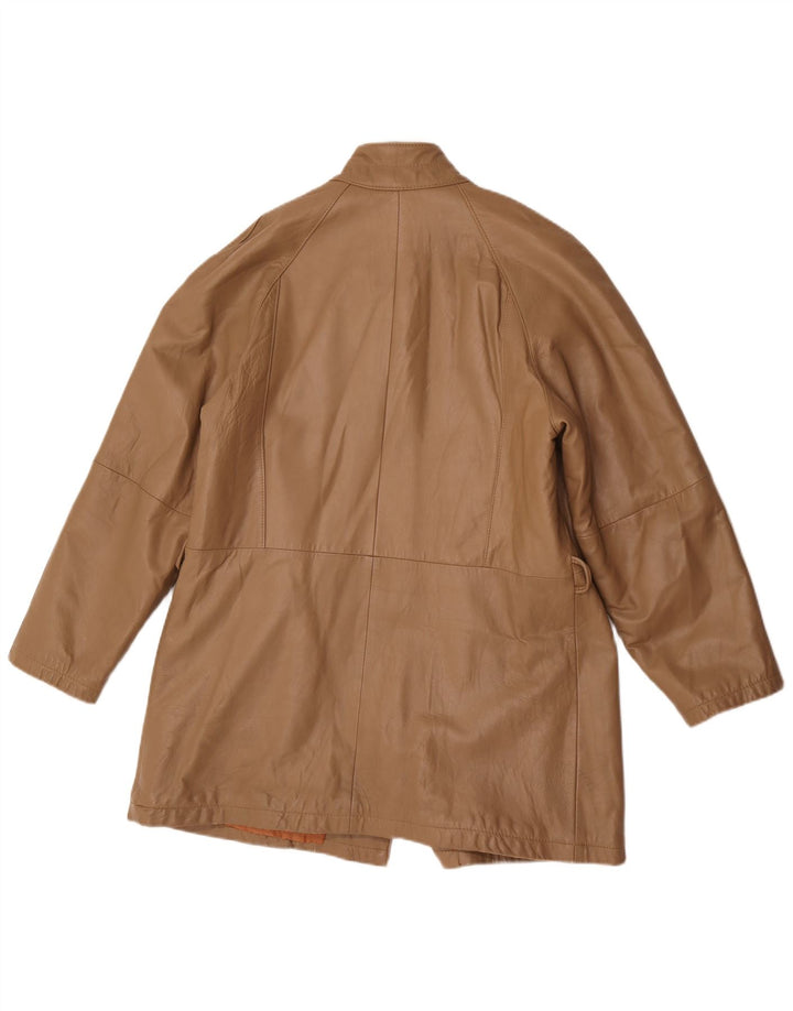 Jachetă de piele Renna pentru femei IT 50 XL maro