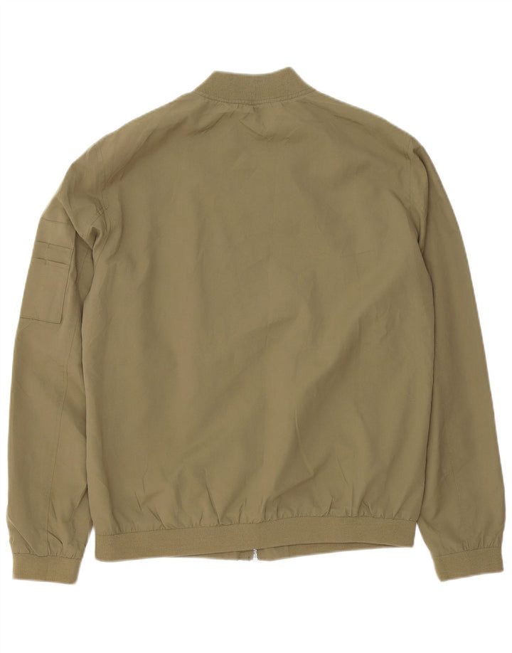Jack & Jones Bomber Jacket pentru bărbați UK 40 Large Kaki Poliester