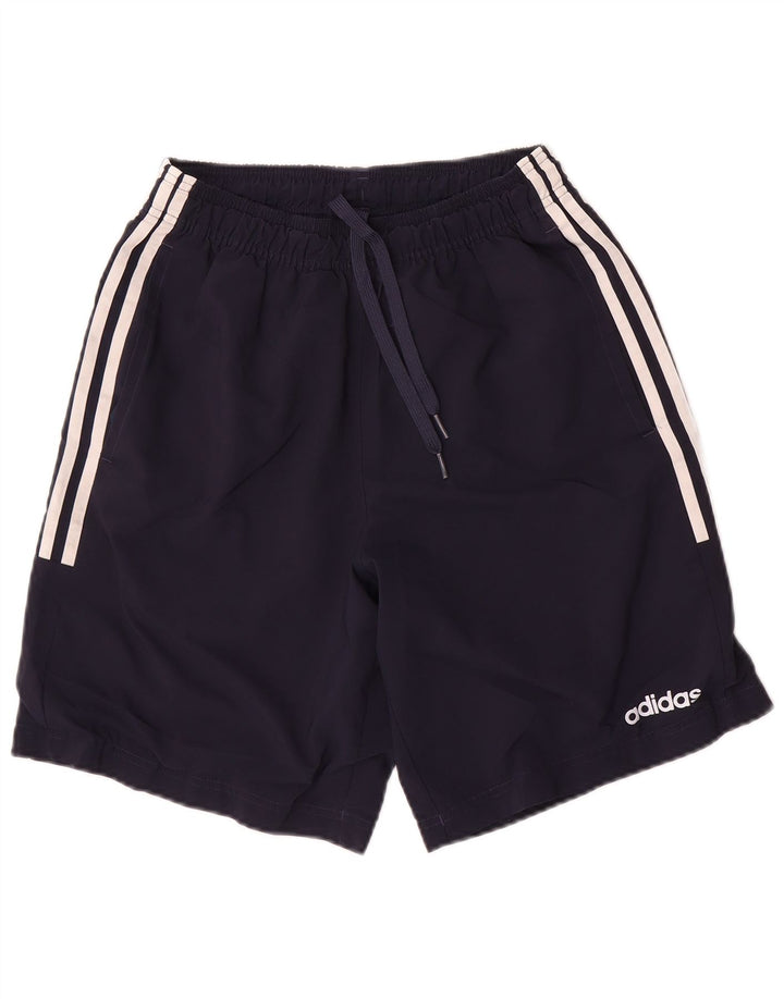 Pantaloni scurți sport pentru bărbați Adidas Mici, albastru, poliester