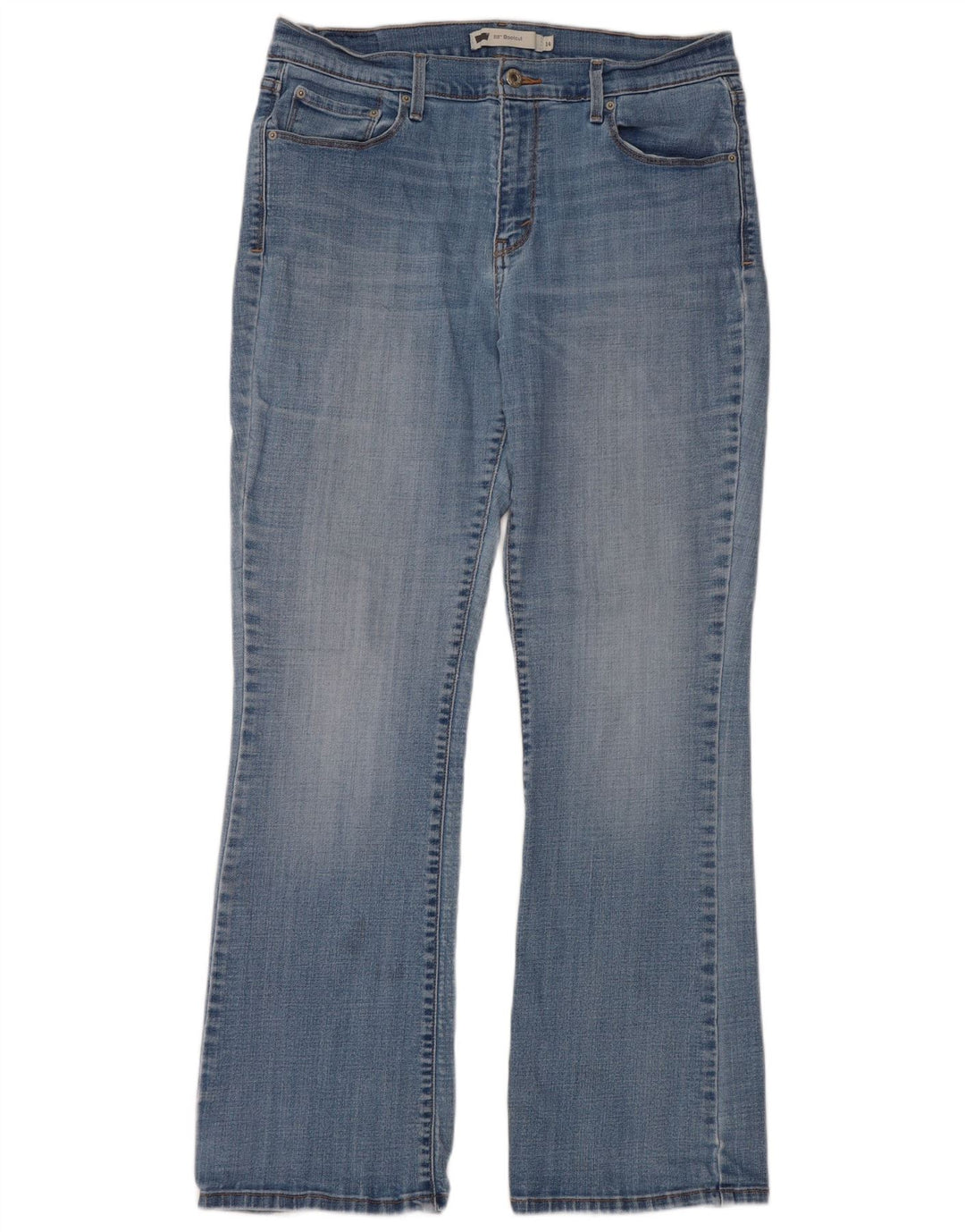 Blugi LEVI'S 515 Bootcut pentru femei US 14 XL W34 L31 Albastru