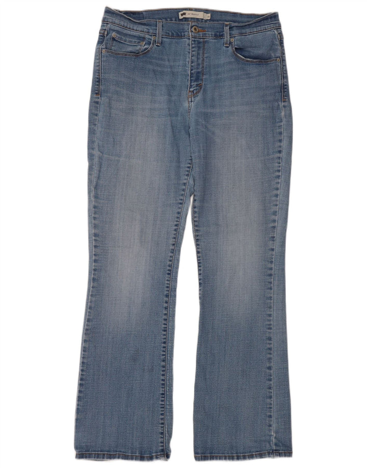 Blugi LEVI'S 515 Bootcut pentru femei US 14 XL W34 L31 Albastru