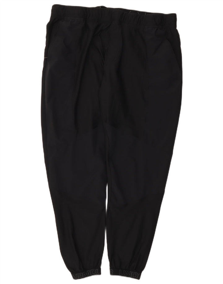 Pantaloni de trening grafic pentru bărbați Under Armour Pantaloni de jogging 2XL poliester negru