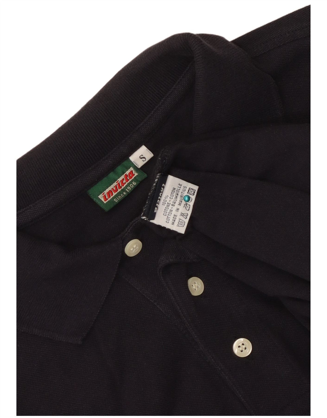 Tricou polo Invicta pentru bărbați, bumbac, albastru bleumarin