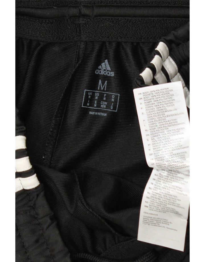 Pantaloni scurți sport Adidas pentru bărbați, poliester mediu negru
