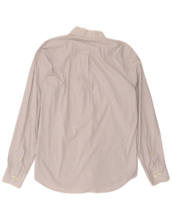Cămașă pentru bărbați Armata Di Mare IT 48 Medium White Pinstripe