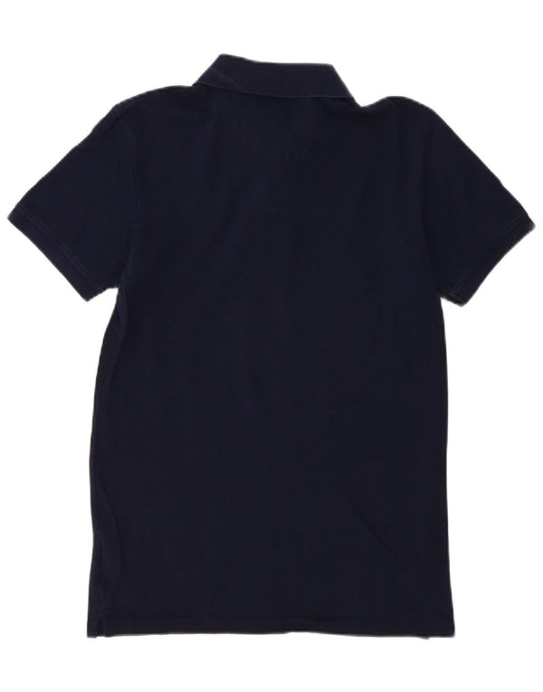 Tricou polo pentru bărbați Lyle & Scott, bumbac bleumarin mic