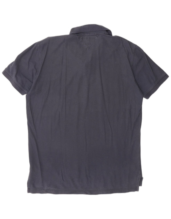 Tricou polo Tommy Hilfiger pentru bărbați, cu formă regulată, 2XL, bleumarin, bumbac, clasic