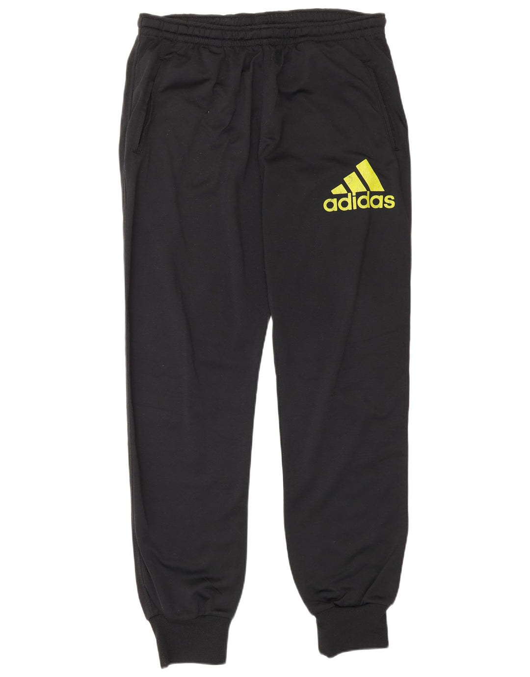 Pantaloni de trening pentru bărbați ADIDAS Joggeri UK 40/42 Poliester mediu negru