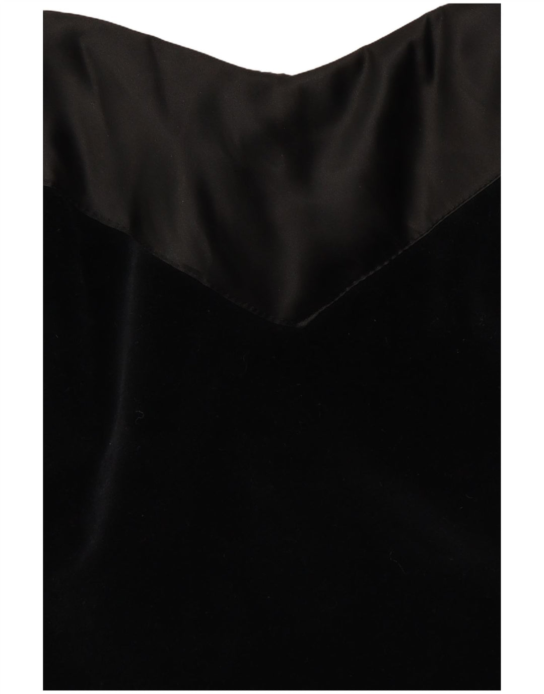 Rochie de catifea pentru femei VINTAGE UK 10 Mic Negru