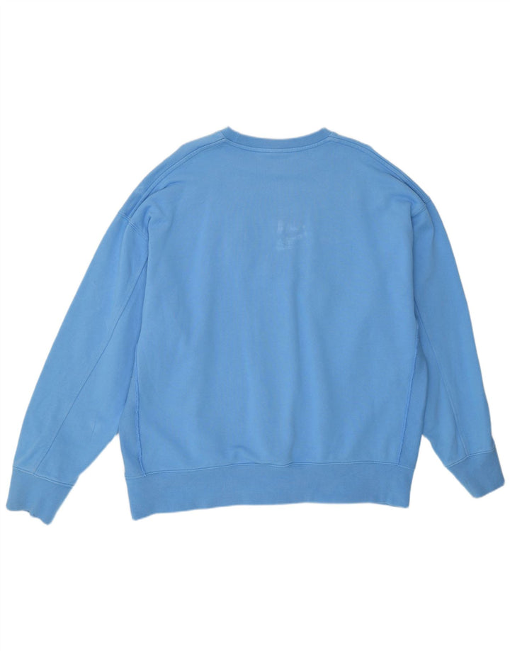 Pulover grafic pentru bărbați NIKE, XL, bumbac, albastru