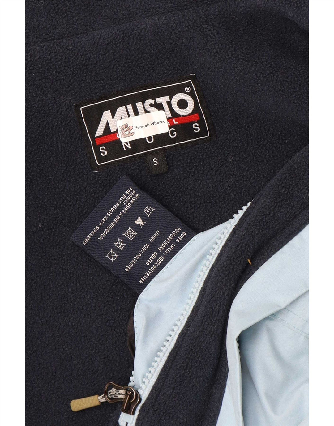 Bomber pentru bărbați Musto UK 36 Small Blue Poliester