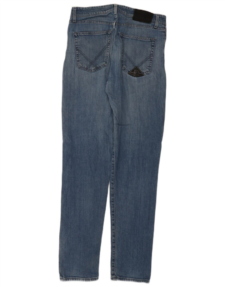 Blugi slim pentru bărbați ROY ROGERS W34 L34 Bumbac albastru