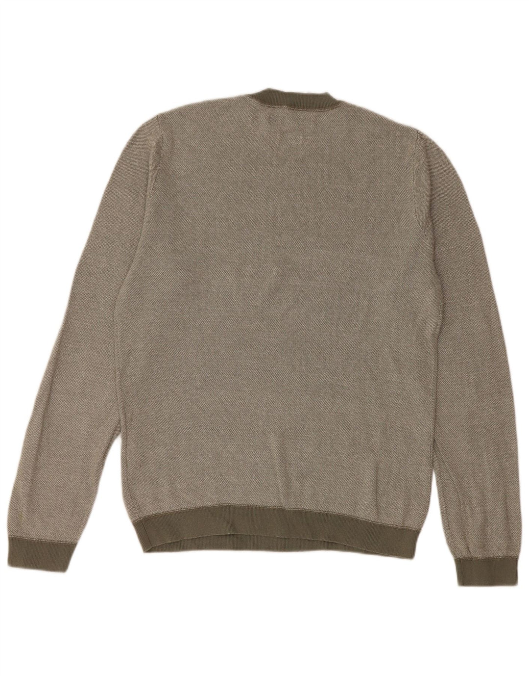 Pulover Jack & Jones pentru bărbați, cu gât crew, bumbac mic kaki