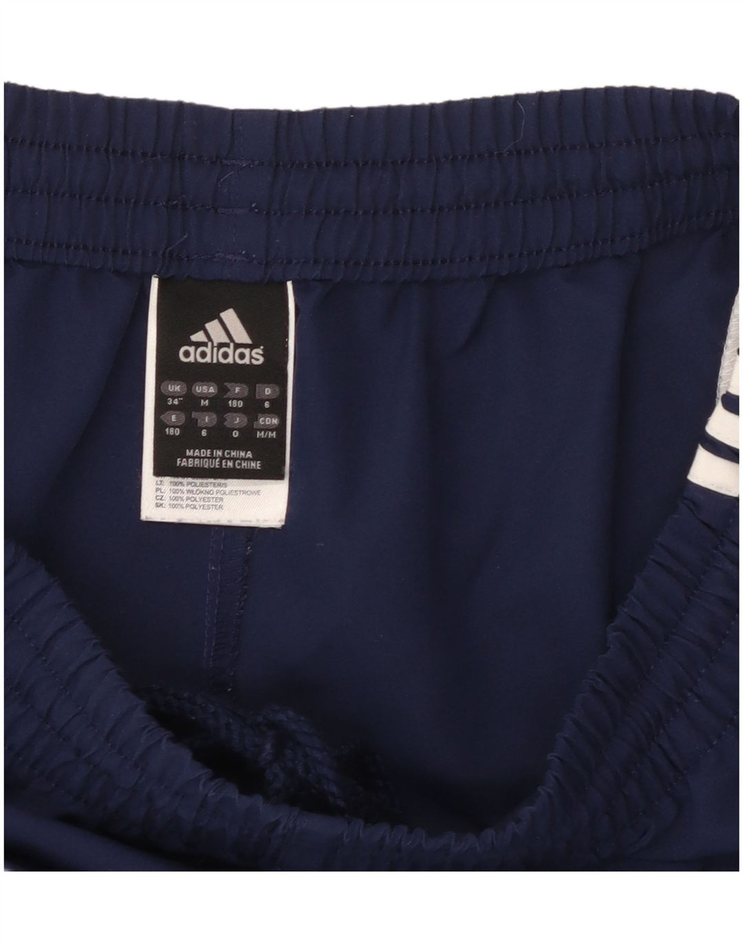 Pantaloni scurți sport ADIDAS pentru bărbați, mari, bleumarin, poliester color bloc