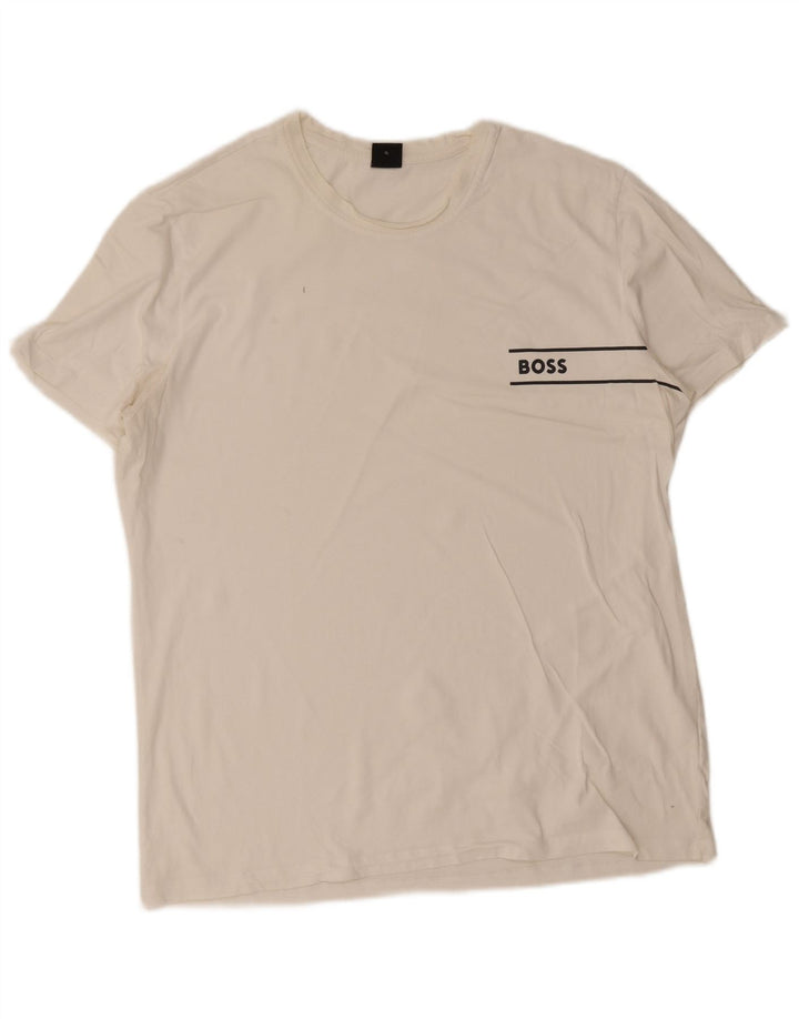 Tricou pentru bărbați Hugo Boss Top XL Alb