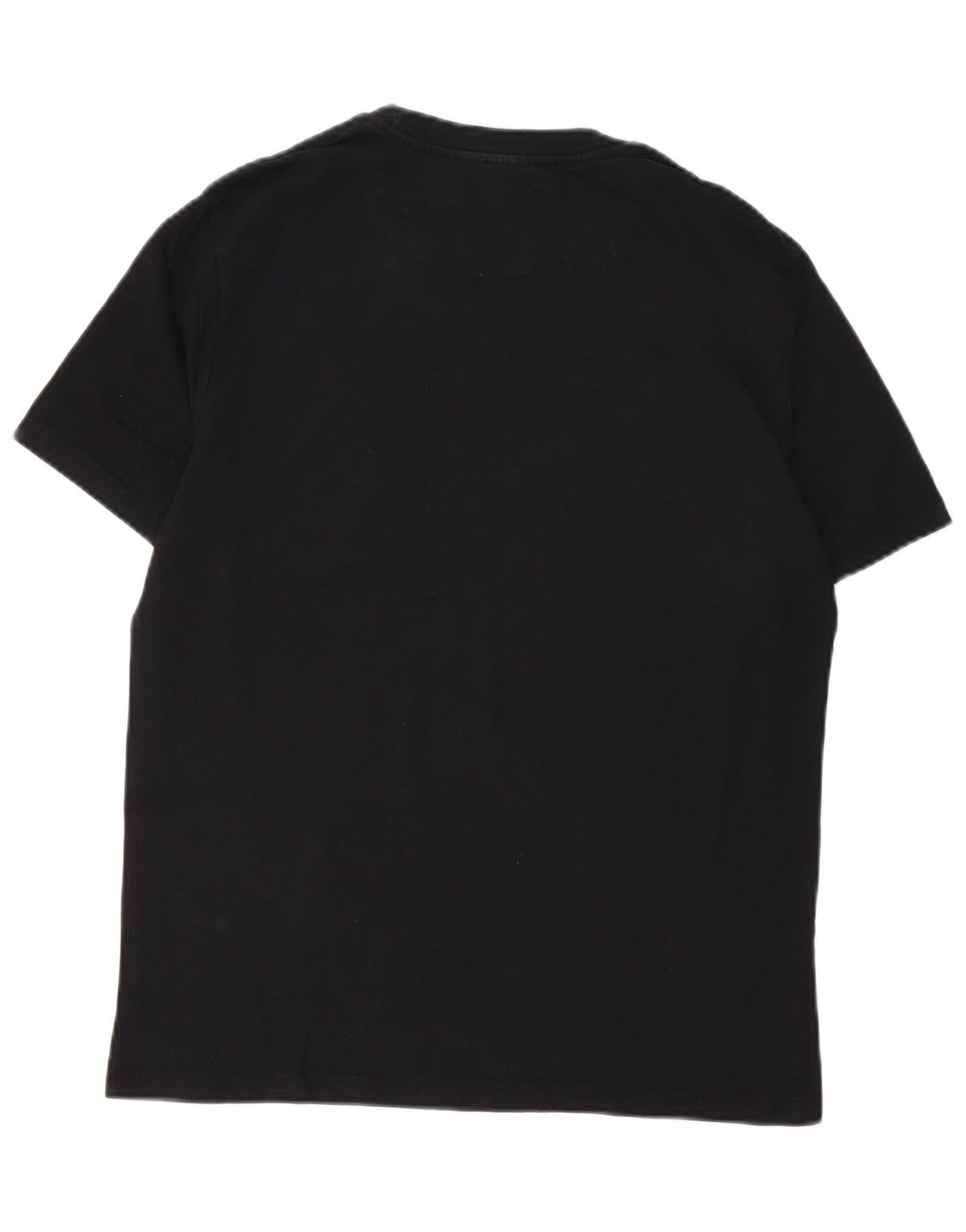 Tricou grafic pentru bărbați Gas Top mare din bumbac negru