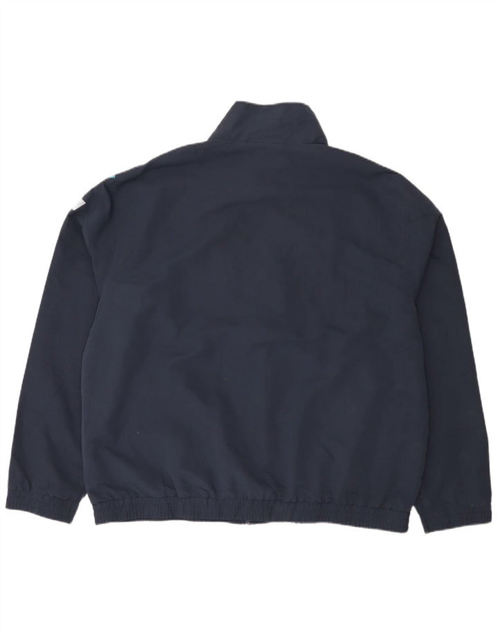 Trening pentru bărbați Atlas For Men Jachetă de top XL Bleumarin Geometric Poliester