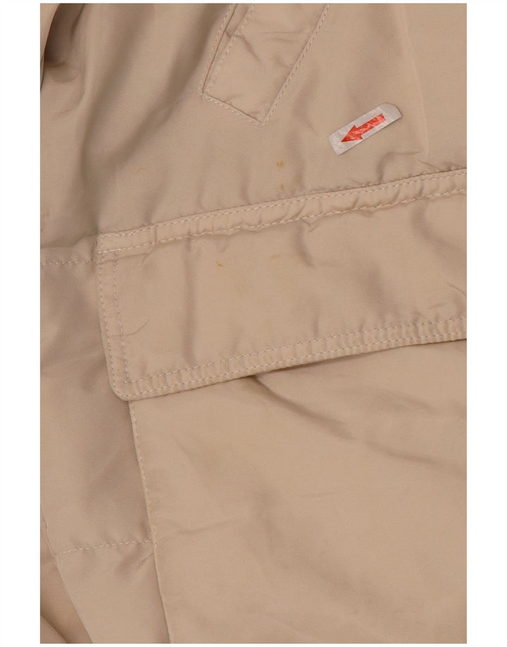 Jachetă căptușită pentru bărbați Harmont & Blaine UK 44 2XL Bej Poliamidă color bloc