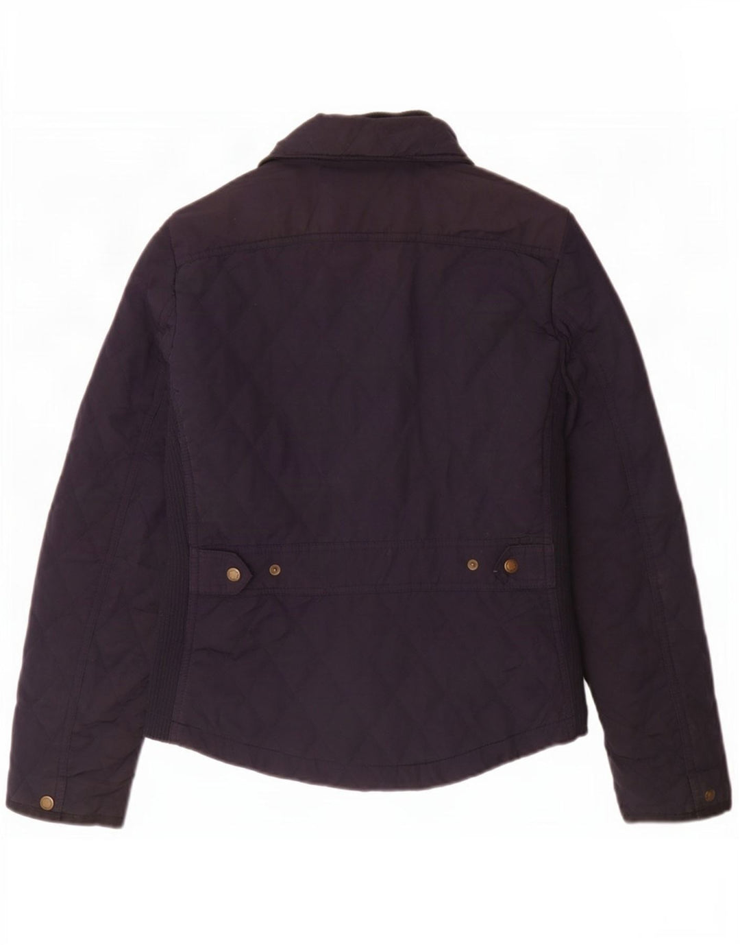 Jachetă matlasată Massimo Dutti pentru femei UK 12 Medium Bleumarin Poliester