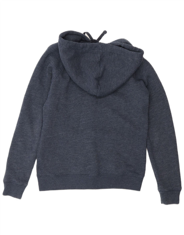Pulover Jack Wills pentru femei, cu fermoar supradimensionat, UK 10, bleumarin, mic