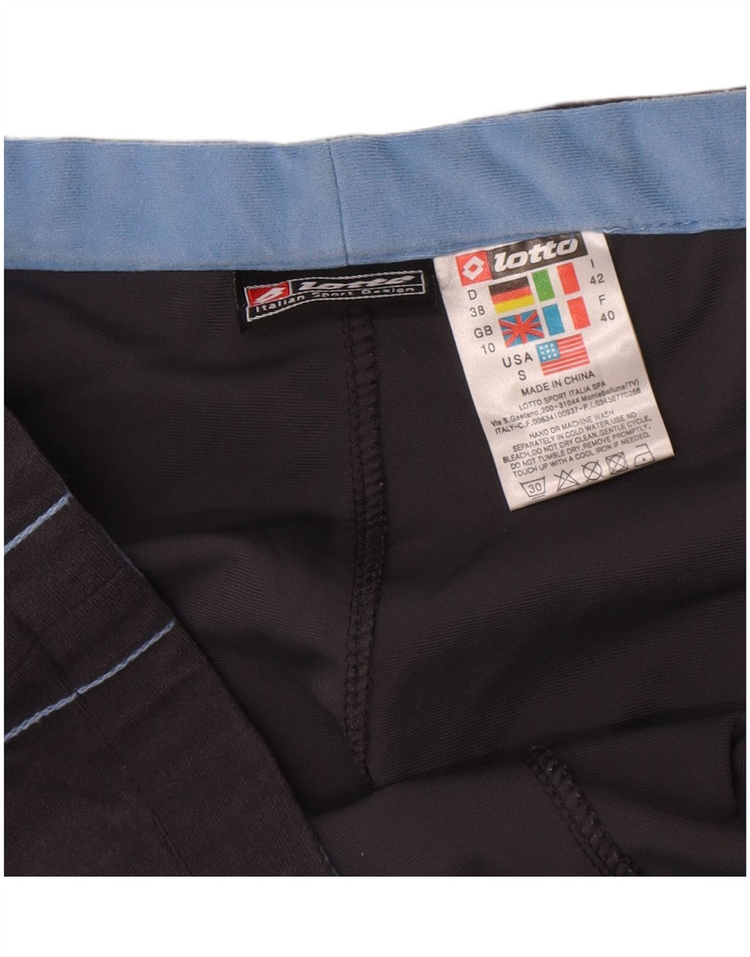 Pantaloni de trening Lotto pentru femei UK 10 Small Gri Poliester