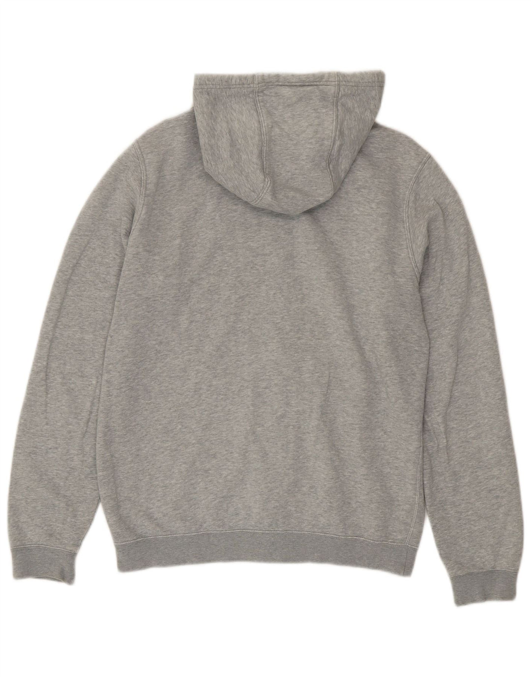 Pulover NIKE pentru bărbați, cu fermoar, bumbac cu pete, gri mediu