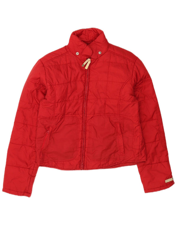 Jachetă căptușită Trafaluc pentru femei Zara UK 16 Large Red