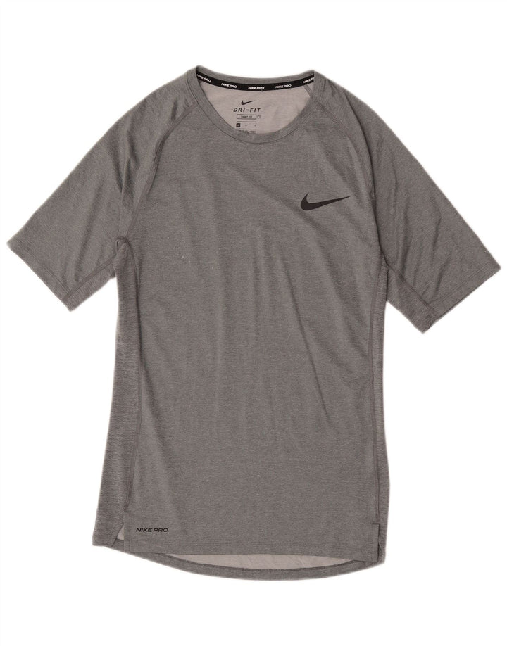 Tricou pentru bărbați Nike Dri Fit Top mare gri