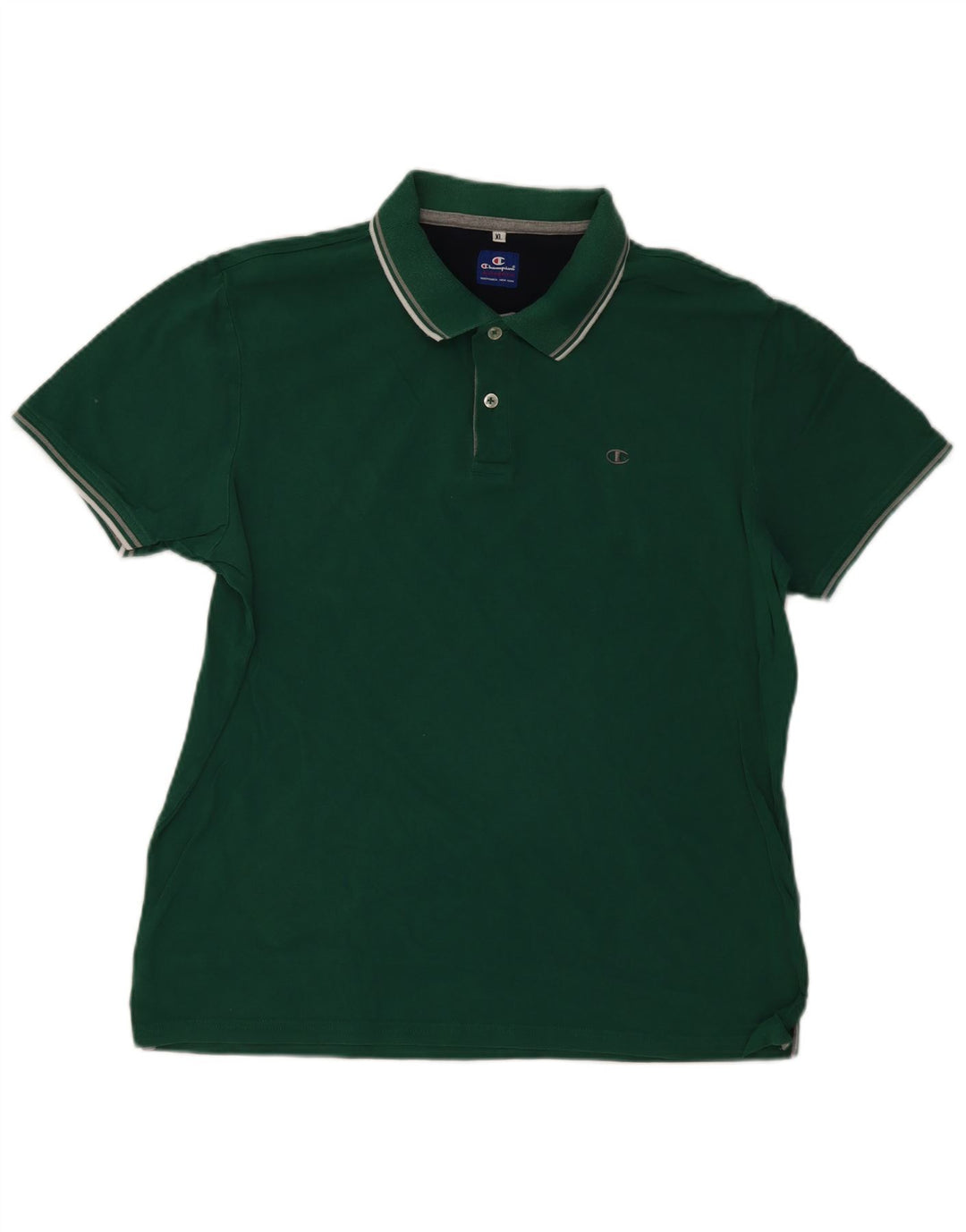 Tricou polo pentru bărbați CHAMPION XL bumbac verde