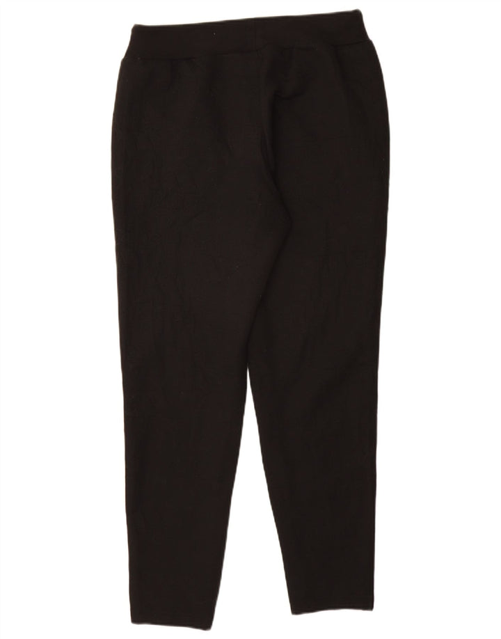 Pantaloni de trening ADIDAS pentru femei UK 8/10 Poliester negru mic