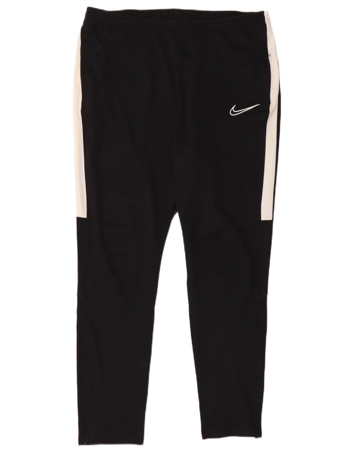 Pantaloni de trening Nike Dri Fit pentru bărbați XL, negru, poliester color bloc
