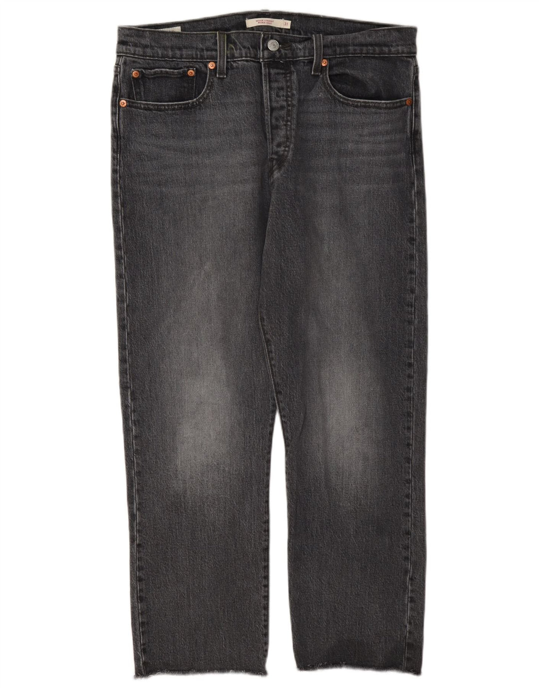 Blugi Levi's Wedgie Straight pentru femei W31 L26 bumbac gri