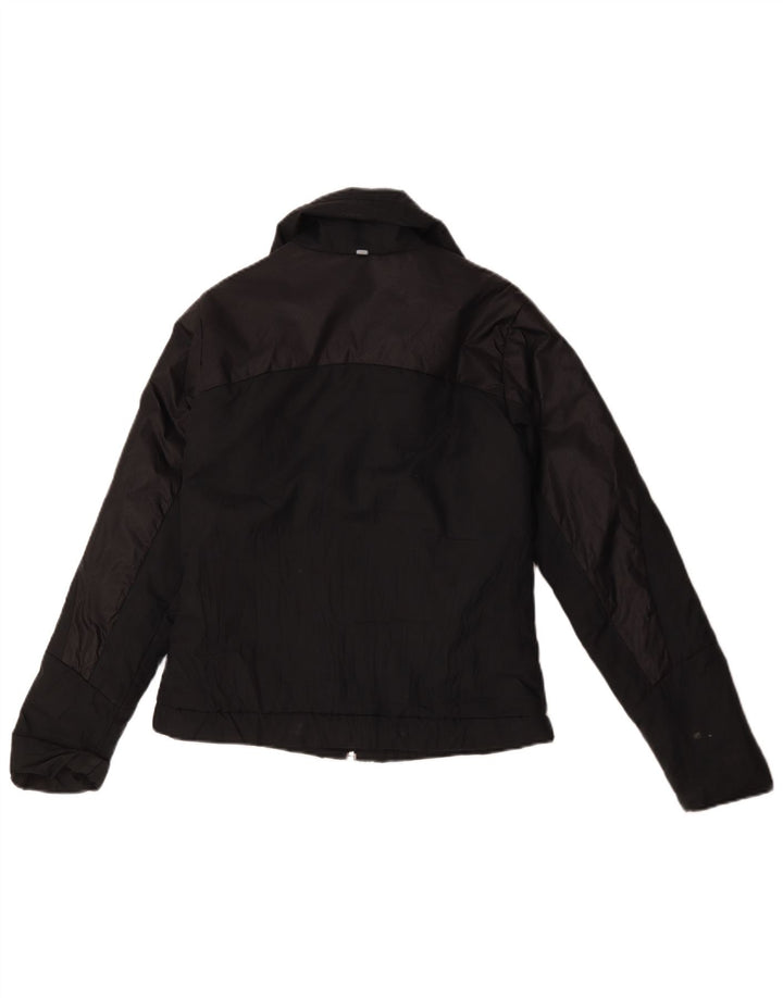 Jachetă căptușită pentru femei Adidas UK 10 Poliester negru mic