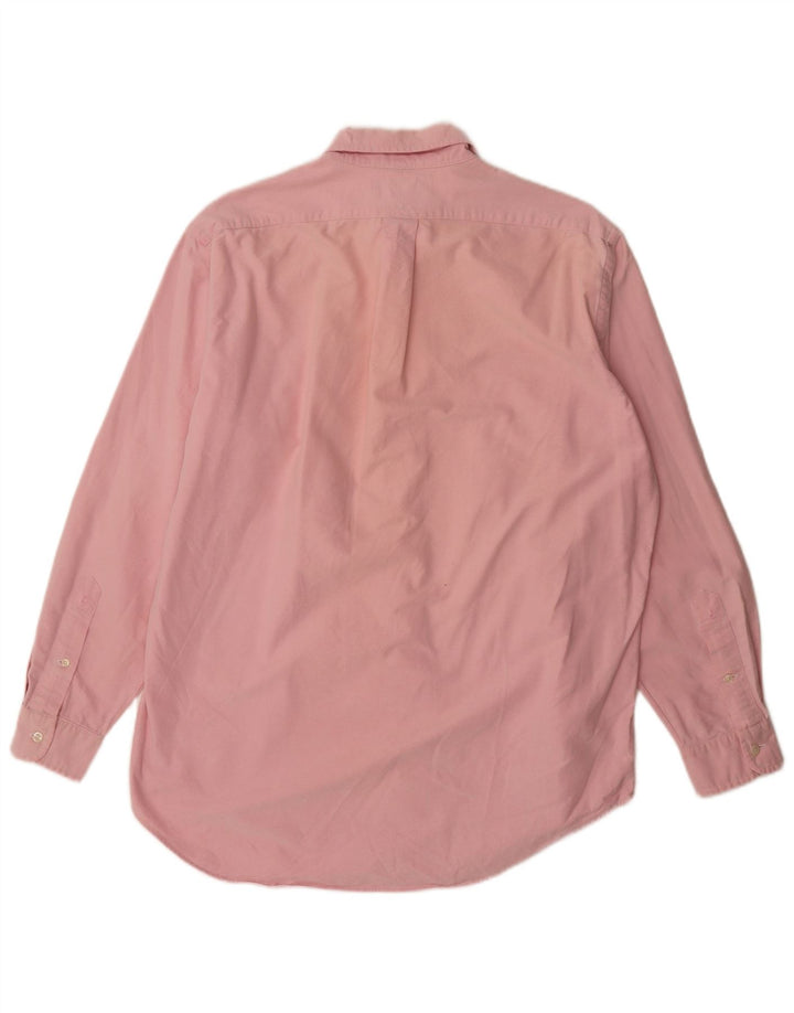 Cămașă pentru bărbați Ralph Lauren, de culoare clasică, din bumbac roz mediu